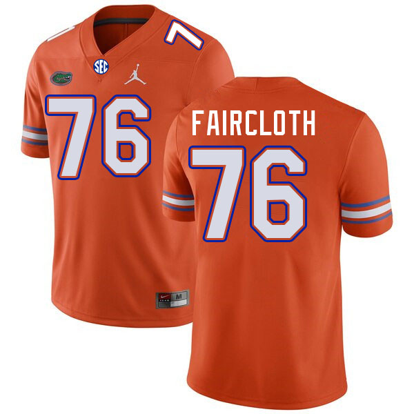 Florida Gators #76 Mark Faircloth College Football Jerseys Stitched-Orange